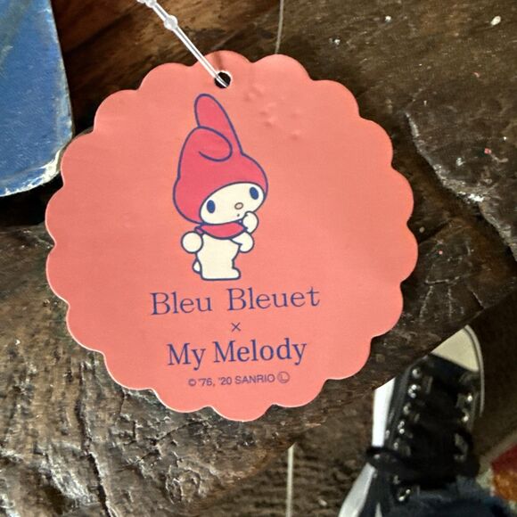 Hello Kitty Sanrio Y2K Vintage Black Nylon Boston Bag & Sanrio My Melody Plush - Picture 16 of 16